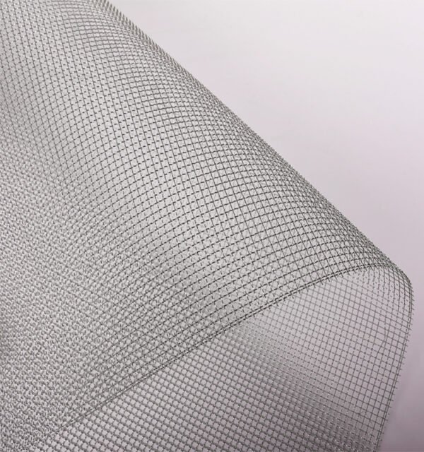 Crimped wire mesh for heavy-duty screening and filtration featuring interlocked wires for extra strength and rigidity