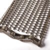 Corrosion-resistant stainless steel conveyor belt ideal for high-temperature ovens and continuous production systems