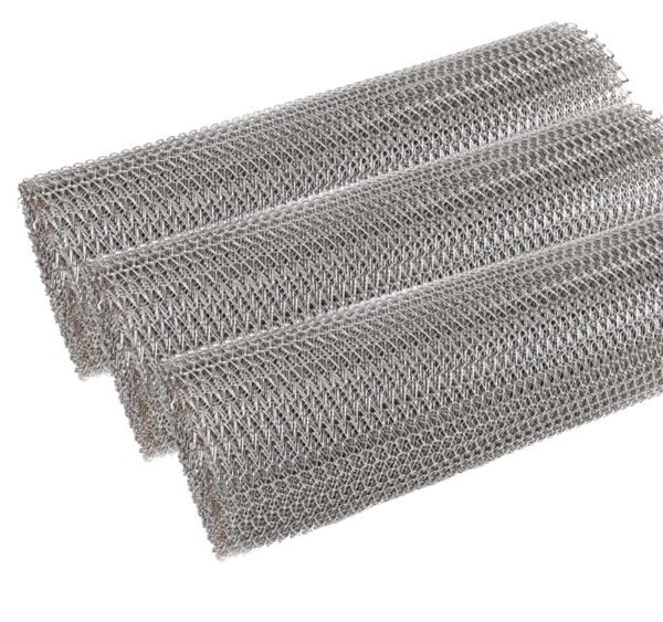Heavy-duty stainless steel conveyor belt for efficient material handling in food processing and manufacturing lines