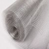 Stainless steel welded mesh panel offering strong, corrosion-resistant support for industrial enclosures