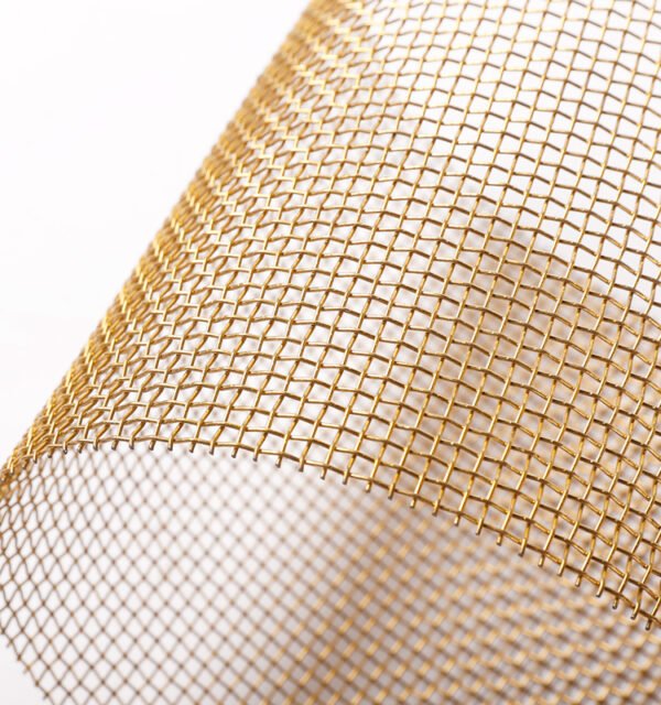 Industrial-grade crimped wire mesh with reinforced construction engineered for durability in separation applications